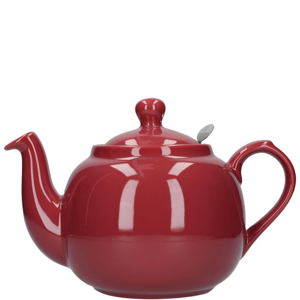 London Pottery Farmhouse 6 Cup Red Teapot
